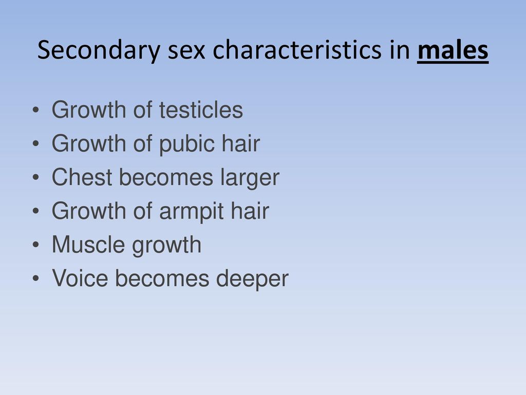 Primary and secondary characteristics of Puberty ppt download